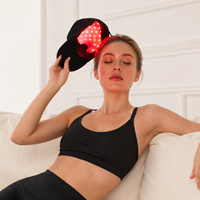 Chapeau de luminothérapie rouge pour la croissance des cheveux, casquette de luminothérapie rouge, chapeau pour la croissance des cheveux
