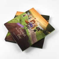 Livre d'images illustré pour enfants en couleur, reliure cousue, couverture rigide A5/A4, livre d'histoires éducatif pour enfants, OEM ODM personnalisé