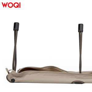 WOQI portatile esterno in alluminio singolo campeggio letto pieghevole con Oxford e poliestere per marciare e pause pranzo - Product Image 5