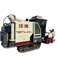 Moissonneuse-batteuse automatique de haute qualité pour maïs, blé, riz avec moteur et boîte de vitesses à haute productivité