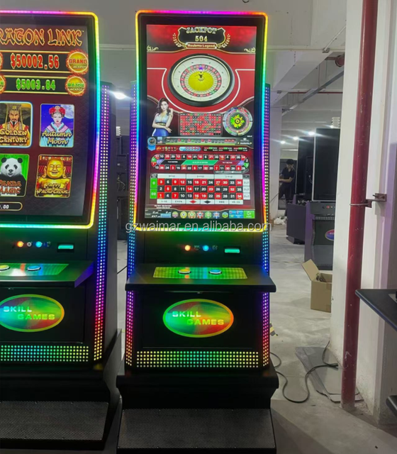 Usa Most Popular Game Room Gaming Machine 43inch Curved Touch Screen Ultimate Coin-operated Machine Game Board