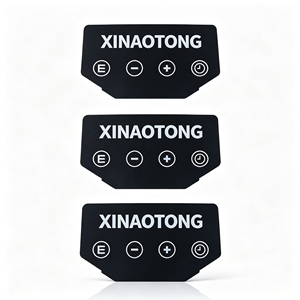 Oem Custom Animal Heating Pad <b>Thermostat</b> Control Panel Membrane Keypad Sticker <b>Timer</b> Pvc Pet Adhesive Printed - Product Image 1