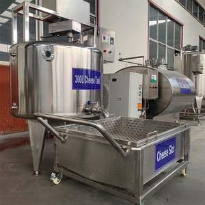 2024 200l <span class=keywords><strong>Halloumi</strong></span> Dairy Cheese Vat Mozarella Process Line Máquina para hacer queso de cabra a la venta - Product Image 5