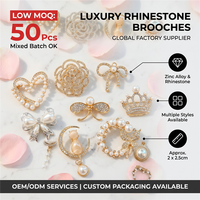 WEGOODZF Broche de chaussure personnalisée en alliage de zinc avec strass en forme de fleur, vente en gros, accessoires de luxe en cristal pour chaussures de mariage et de fête