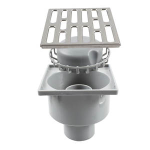 WaiiHO 035 - Drenaje de Piso Cuadrado Moderno, Acero Inoxidable 304, PVC Pulido, Acabado Electrochapado, Filtro Extraíble Antiobstrucciones - Product Image 4