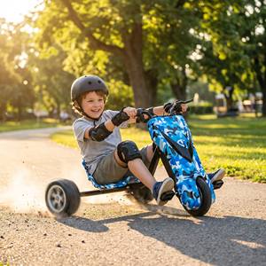 Nouvelle arrivée MTBGO : Trottinette électrique adulte à <span class=keywords><strong>3</strong></span> roues, Drift Trike intelligent 360, Kart électrique auto-équilibré, autonomie 20 km, roues de 8 pouces - Product Image 6