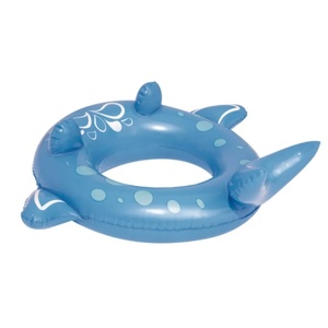 Bouée ronde gonflable en PVC en forme de baleine avec ouverture 72*65*22 CM pour le plaisir des enfants dans la piscine - Product Image 3