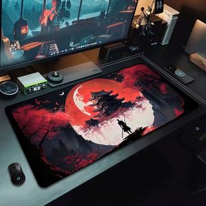FX Japanese Samurai Mouse <b>Pad</b> Thickened Enlarged Gaming Desk Mat with Stitched Edge Office Computer Accessories OEM/ODM Service - Product Image 6