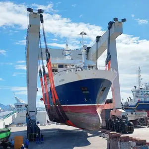 Elevador de viaje para barco móvil de 100 toneladas, elevador de viaje marino a la venta