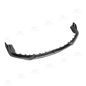 สปอยเลอร์ขอบคางกันชนหน้าสำหรับ PORSCHE <span class=keywords><strong>911</strong></span> 992 <span class=keywords><strong>Carrera</strong></span> <span class=keywords><strong>S</strong></span> <span class=keywords><strong>2019</strong></span> + ที่มีคุณภาพสูงคาร์บอนไฟเบอร์แท้ - Product Image 3