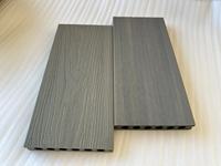 Planche de terrasse composite bois-plastique co-extrudée de couleur antique, antidérapante, résistante à l'humidité et écologique