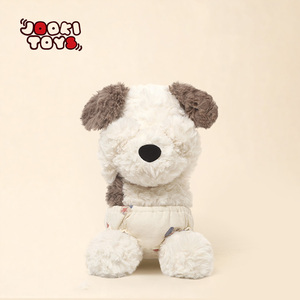 Jooki nhút nhát con chó Búp bê đồ chơi sang trọng mềm nhồi bông Chew Squeaky sang trọng tùy chỉnh nhỏ đan con chó đồ chơi - Product Image 5