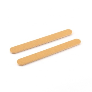 <span class=keywords><strong>Lime</strong></span> <span class=keywords><strong>a</strong></span> Ongles 100/180 Grit Gold Limes à ongles Forme droite Taille 7 "Bord rond Double face Bord rond 180/240 Grit <span class=keywords><strong>Lime</strong></span> à ongles - Product Image 1