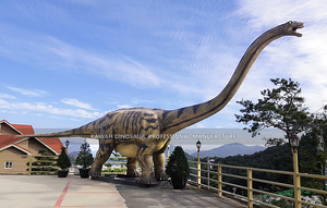 Modèle animatronique de dinosaure géant à long cou grandeur nature de 20 mètres pour équipement de parc à thème, à vendre - Product Image 4