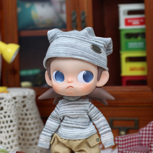 เสื้อผ้าตุ๊กตา Ga Zi Jie หมวกทรงหลวมลายทาง 20 ซม. ชุดตุ๊กตา Zsiga แบบขยับได้ ชุดคุณภาพสูงสำหรับตุ๊กตา Blythe - Product Image 3