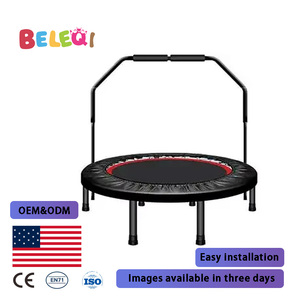 40 ''45'' 48 ''<span class=keywords><strong>110</strong></span> <span class=keywords><strong>CM</strong></span> <span class=keywords><strong>Trampolín</strong></span> hexagonal redondo de PVC para adultos Fitness interior al aire libre para niños - Product Image 4