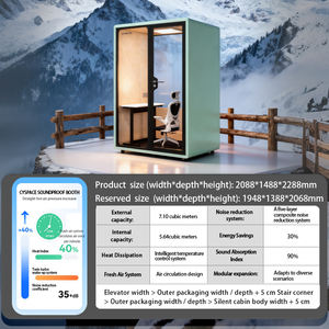 Cabina Insonorizada <span class=keywords><strong>de</strong></span> Alta Gama, Cabina Acústica Silenciosa <span class=keywords><strong>de</strong></span> 30 dB, Sala <span class=keywords><strong>de</strong></span> Reuniones Silenciosa <span class=keywords><strong>para</strong></span> Oficina <span class=keywords><strong>de</strong></span> Negocios, Cabina Insonorizada CYSPACE - Product Image 5
