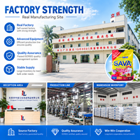 Oem SAVA 30g super-force détachant détergent en poudre bon marché mousse riche savon en poudre de haute qualité de l'usine de Chine