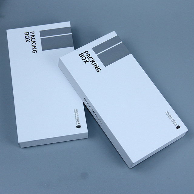 Custom Hard Paperboard Packaging Box for Mobile Phone Case for Consumer Electronics Mobile Phone Accessories
