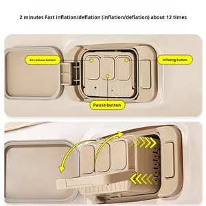 Colchón Inflable Individual y Doble con Bomba, Almohada, Cama de Aire Automática, Plegable, para Muebles de Hogar, Campamento al Aire Libre - Product Image 5