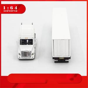 Vehículos de juguete fundidos a presión 1:64, venta de camión contenedor americano, modelo de camión contenedor de aleación para niño, colección de modelos de juguete - Product Image 4