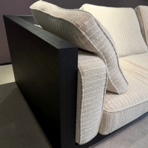 Modern Villa Hotel Living Room Sectional Set, Fabric With Solid <b>Wood</b> <b>Frame</b> & High Density Sponge FI010-AD Modern Design an - Product Image 3