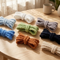 Lacets ronds en peluche personnalisés de 7 mm, épaissis, doux et duveteux, pour baskets et chaussures décontractées, lacets de haute qualité