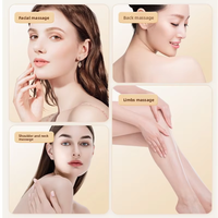 Planche de massage électrique chauffante Gua Sha pour le corps et le visage, avec vibrations et huiles essentielles, appareil anti-rides et lifting facial