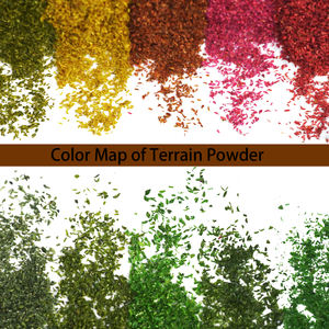 Model miniatur katun daun Trifolium Quinoa 1:64 skala - Product Image 2