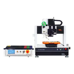 Máquina De Solda A <span class=keywords><strong>Laser</strong></span> PLC Núcleo Totalmente Automático Desktop Tipo Food Pcb Microfone Fio Alimentação Solda Bola Solda Pasta 1 Ano - Product Image 1