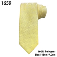 Micro Cravatte Professionnel Pas Cher de Bonne Qualité, Cravate Paisley Rayée, Corbatas Al Mayor, 7 cm, Vente en Gros