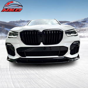 ลิปกันชนหน้าสำหรับ BMW G05 X5 M แบบสปอร์ต2019-2023เงาสีดำสไตล์ IKON ABS 4ชิ้น - Product Image 2
