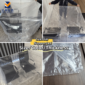 Rộng miệng túi đáy vuông trong suốt cho công nghiệp điền cho bộ đồ giường ô dù đồ nấu nướng-Hạt viên số lượng lớn vật liệu - Product Image 3