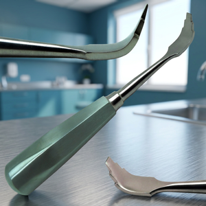 Instrument dentaire Christensen pour enlever les couronnes, en acier inoxydable, poignée ergonomique, outil chirurgical de classe I - Product Image 2