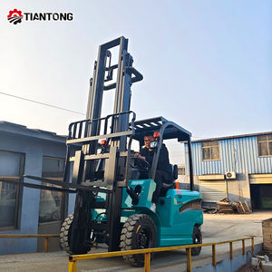 Forklift Elektrik Baterai Lithium 3.5 Ton Tugas Berat, Stacker Hidrolik untuk Penggunaan di Gudang Luar Negeri, Cocok untuk Medan Berat - Product Image 3
