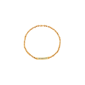 E295-B200-0214G Fashion <b>Beaded</b> <b>Bracelet</b> - Product Image 2