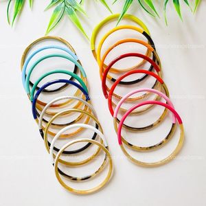 Bracelet jonc Bufalow jaune en corne écologique, bijoux de mode, boucles d'oreilles style cadeau pour les amoureux, vente en gros du Vietnam - Product Image 6