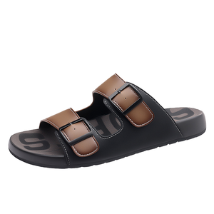 Sandalias de Cuero de Verano de Alta Calidad, Estilo Casual de Negocios, Punta Abierta, Plantilla Suave de EVA, Aumentan la Altura, Duraderas - Product Image 4