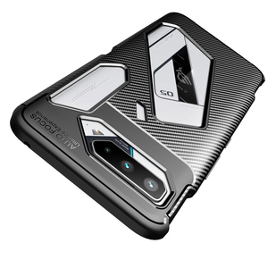 Funda para teléfono móvil <span class=keywords><strong>ASUS</strong></span> <span class=keywords><strong>Rog</strong></span> <span class=keywords><strong>5</strong></span> <span class=keywords><strong>Pro</strong></span>, protector de silicona suave, escarabajo, fibra de carbono, TPU - Product Image 5