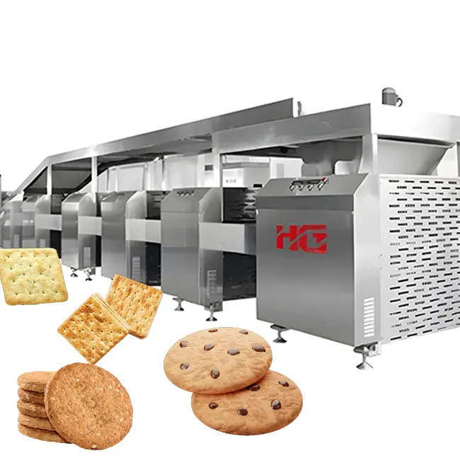 Máquina de fazer biscoitos pequena linha de produção automática de biscoitos preço da máquina