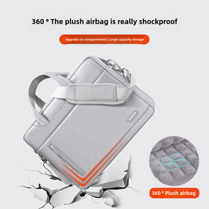Bolsa de Mensajero para Portátil Personalizada de Poliéster 900D Resistente a Salpicaduras con Protección de Bolsa de Aire de 360° para Hombres y Mujeres - Product Image 2