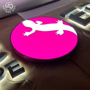 Letreros Electrónicos Personalizados de Fábrica, Precio al por Mayor, Excelente Calidad, Letras Metálicas Decorativas 3D, Letrero Vintage con Luz LED - Product Image 6