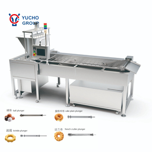 Ligne automatique personnalisée en usine de beignets à gâteau pour Mochi Ball Pain French Cruller Donuts Extrudeuse Depositor Donut Making Machine - Product Image 1