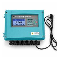 Débitmètre d'eau ultrasonique multifonctionnel à 4 canaux (à clipser, portable/mural) ; OEM ; Diamètres de tuyaux compatibles