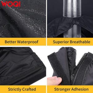 Polainas de senderismo WOQI de 15.75 pulgadas, impermeables y a prueba de arena, para trekking al aire libre, protección de piernas unisex. - Product Image 5