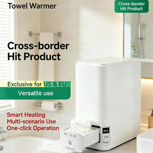 Chauffe-serviettes intelligent avec chauffage instantané, humidification et capteur intelligent, chauffe-serviettes portable pour lingettes pour bébé et usage domestique ou <span class=keywords><strong>spa</strong></span> - Product Image 1