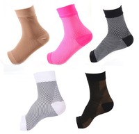 Meilleur manchon de compression de la cheville stabilisateur de chaussettes pour la tendinite d'achille fasciite plantaire rééducation offre une protection # YLW-03