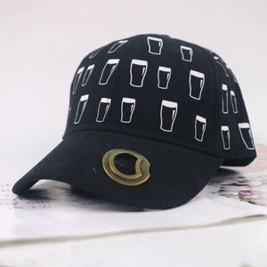 Gorra de Béisbol Personalizada de Algodón Lavado, Diseño Estructurado de 6 Paneles, con Abrebotellas - Product Image 3