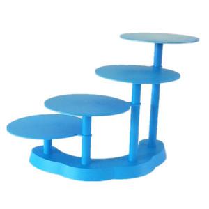 Soporte Redondo de 4 Niveles para Tartas, Plato para Servir Cupcakes, Soporte para Tartas de Boda, Herramientas para Tartas de Fiesta - Product Image 5