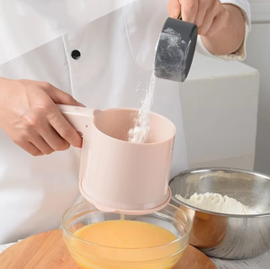 Tamis à farine en gros, tamis à sucre en poudre, outil de pâtisserie manuel, anti-rouille, durable pour la cuisine - Product Image 6